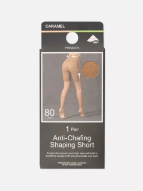 1 paquete de pantalones cortos moldeadores antirozaduras