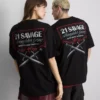 21 camisas de manga corta «Savage»