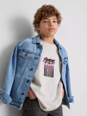 6-15 años | Camiseta de los Niños Saja Boys de K-Pop Demon Hunters