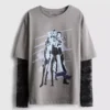 6-15 años | Camiseta de manga larga con encaje de K-Pop Demon Hunters