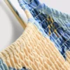 7-15 años | bikini estampado con fruncidos
