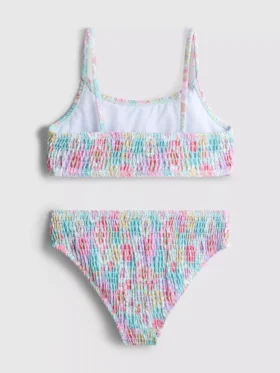 7-15 años | bikini fruncido con estampado floral
