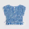 7-15 años | Blusa a rayas fruncida