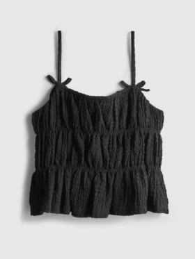 7-15 años | Blusa con lazo en el escote