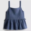 7-15 años | blusa con lazo fruncido