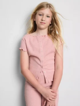 7-15 años | blusa con textura arrugada