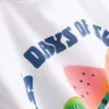 7-15 años | Camisa con estampado de frutas y textura