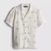 7-15 años | Camisa estampada con textura