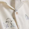 7-15 años | Camisa estampada con textura