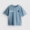 7-15 años | Camiseta azul con cierre