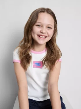7-15 años | Camiseta con cuello de anillas
