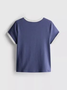 7-15 años | Camiseta con cuello de anillas