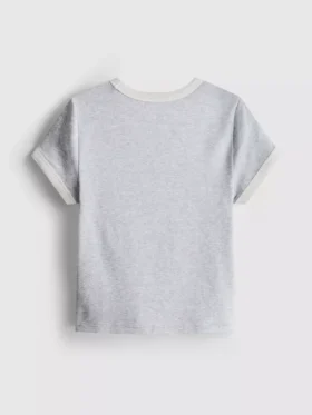 7-15 años | Camiseta con cuello de anillas