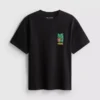 7-15 años | camiseta con estampado floral texturizado