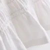 7-15 años | Camiseta con peplum fruncido