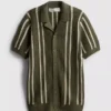 7-15 años | Camiseta de punto a rayas