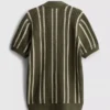 7-15 años | Camiseta de punto a rayas