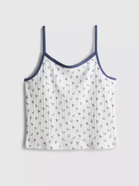 7-15 años | Camiseta de tirantes con punto calado