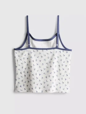 7-15 años | Camiseta de tirantes con punto calado