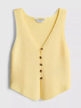 7-15 años | Camiseta de tirantes de punto con cuello en V