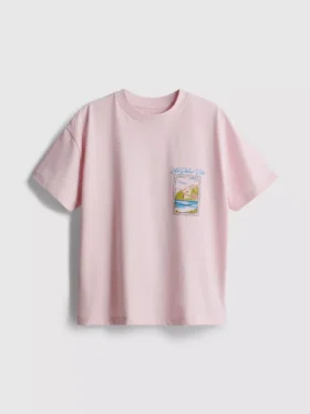 7-15 años | camiseta oversize con estampado