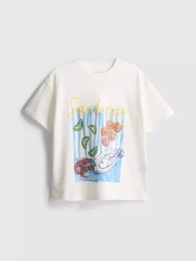 7-15 años | camiseta oversize con estampado
