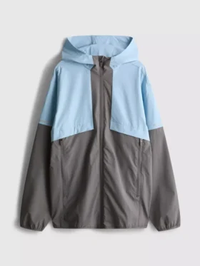 7-15 años | Chaqueta deportiva con cremallera y bloques de color