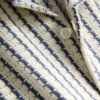 7-15 años | Conjunto de camiseta de punto a rayas y pantalones cortos