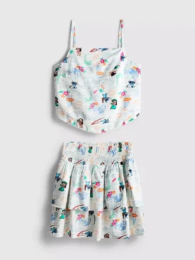 7-15 años | Conjunto de camiseta de Stitch y falda de Rara de Disney