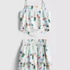 7-15 años | Conjunto de camiseta de Stitch y falda de Rara de Disney