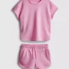 7-15 años | Conjunto de camiseta holgada y pantalones cortos de deportista
