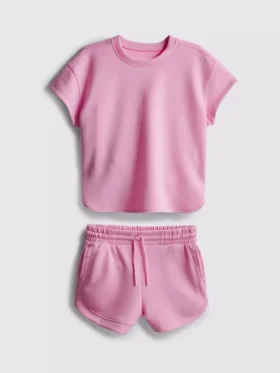 7-15 años | Conjunto de camiseta holgada y pantalones cortos de deportista