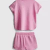 7-15 años | Conjunto de camiseta holgada y pantalones cortos de deportista
