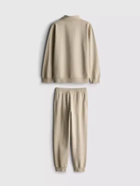 7-15 años | Conjunto de sudadera con cuello de embudo y pantalones de chándal