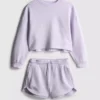 7-15 años | Conjunto de sudadera y pantalones cortos de running