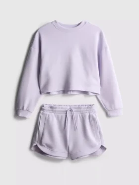 7-15 años | Conjunto de sudadera y pantalones cortos de running