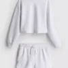 7-15 años | Conjunto de sudadera y pantalones cortos de running