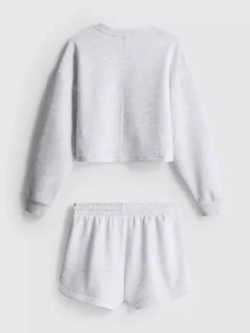 7-15 años | Conjunto de sudadera y pantalones cortos de running