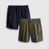 7-15 años | Pack de 2 pantalones cortos con cordón