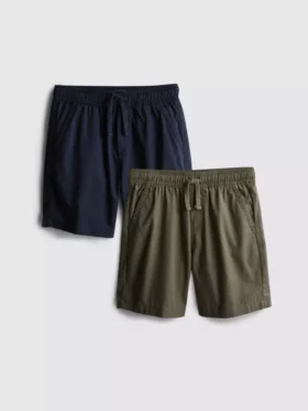 7-15 años | Pack de 2 pantalones cortos con cordón