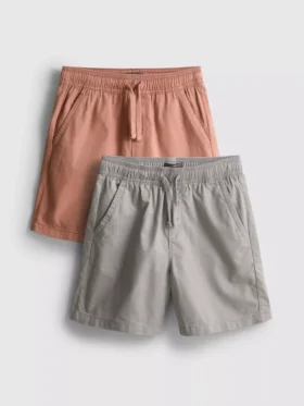 7-15 años | Pack de 2 pantalones cortos con cordón