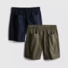 7-15 años | Pack de 2 pantalones cortos con cordón