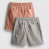 7-15 años | Pack de 2 pantalones cortos con cordón
