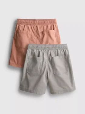 7-15 años | Pack de 2 pantalones cortos con cordón