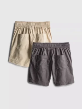 7-15 años | Pack de 2 pantalones cortos con cordón