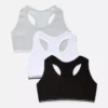 7-15 años | Pack de 3 camisetas cortas con espalda nadadora