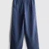 7-15 años | Pantalones con textura arrugada
