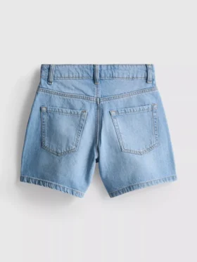 7-15 años | Pantalones Cortos vaqueros con lazo de strass
