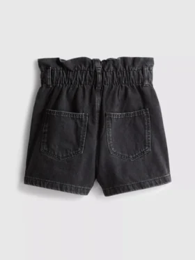 7-15 años | Pantalones Cortos vaqueros tipo «paperbag»