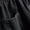 7-15 años | Pantalones Cortos vaqueros tipo «paperbag»